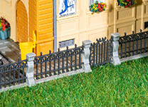 055-180417 - H0 - Eisenzäune-Set